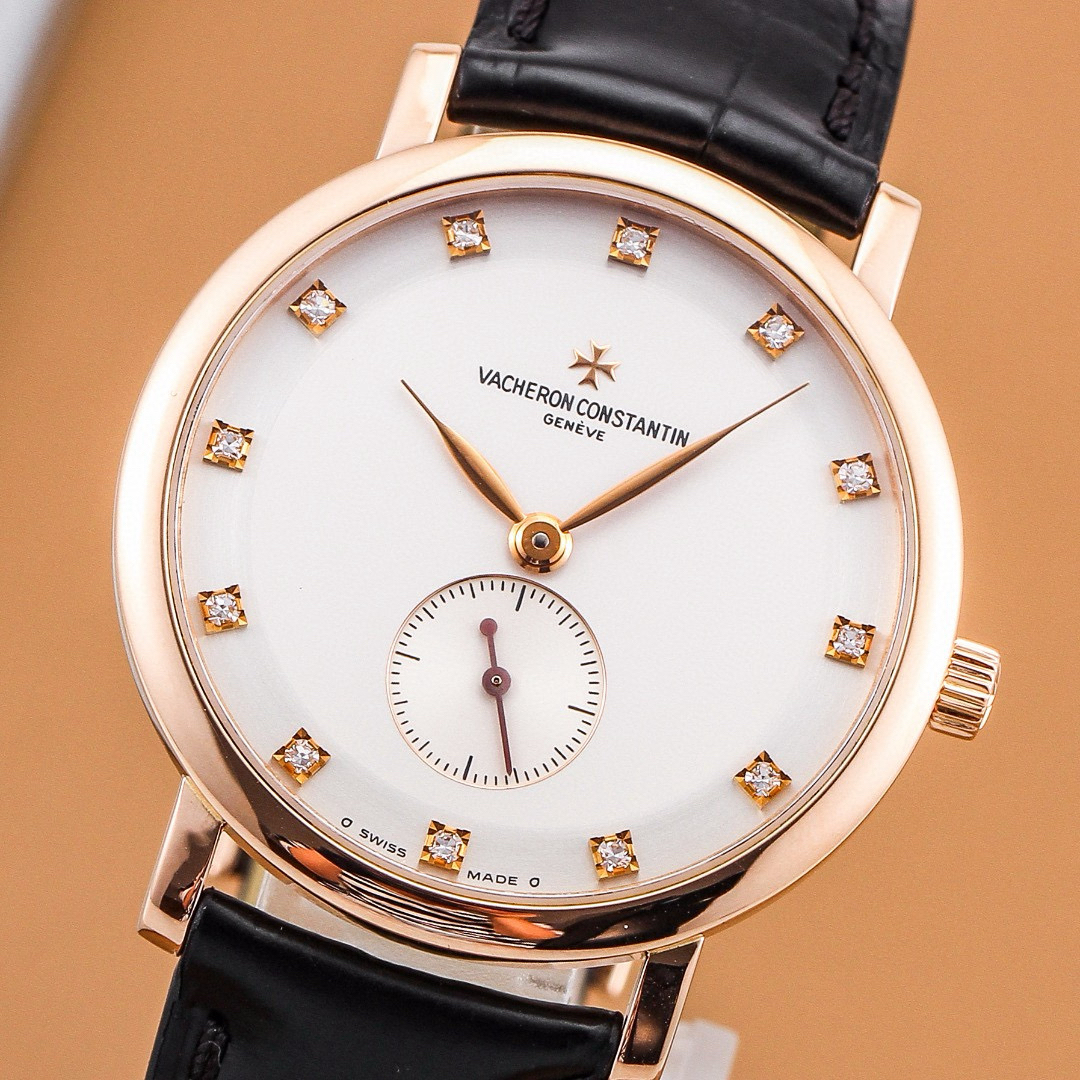 99新 Vacheron Constantin/江诗丹顿 传承麦81160机械玫瑰金35mm