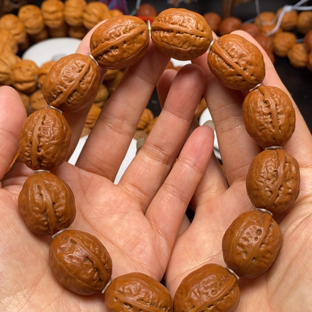 桃核手串小红油枣