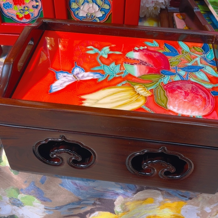 加大款瓷板画艺术作品