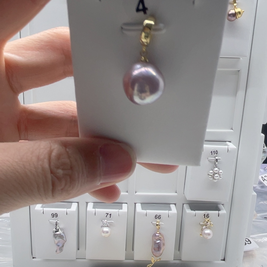 淡水珍珠合金颈饰