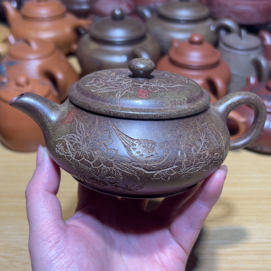 茶壶紫砂宜兴紫砂原矿紫砂200