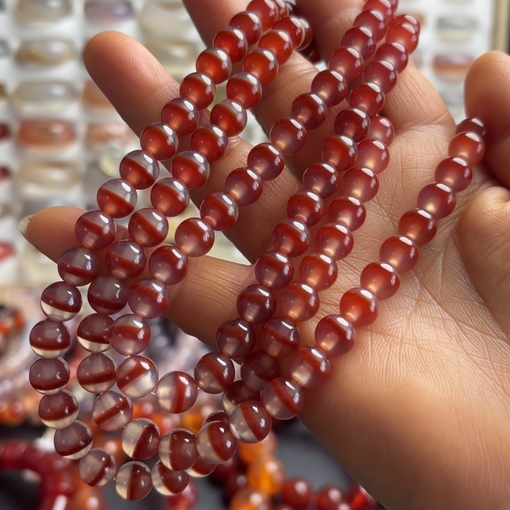 玛瑙/玉髓未镶嵌手链