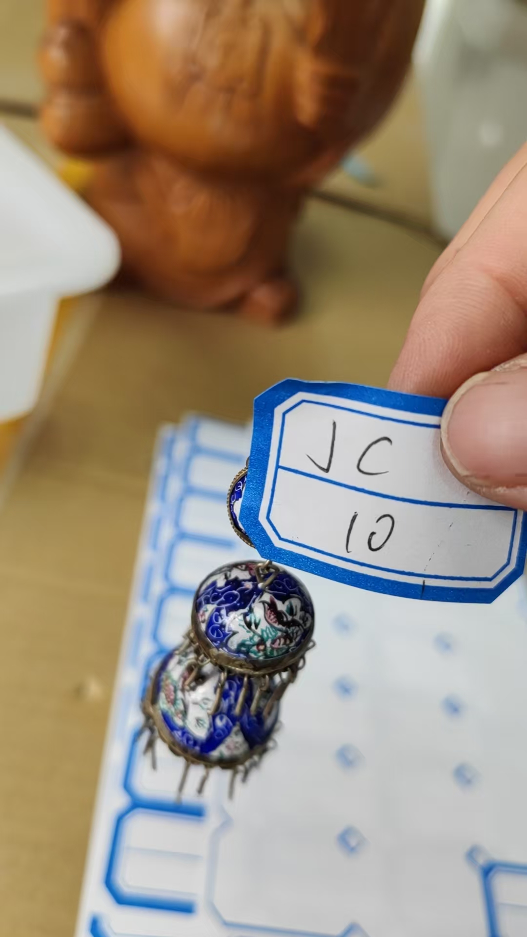 日瓷回流黑色摆件