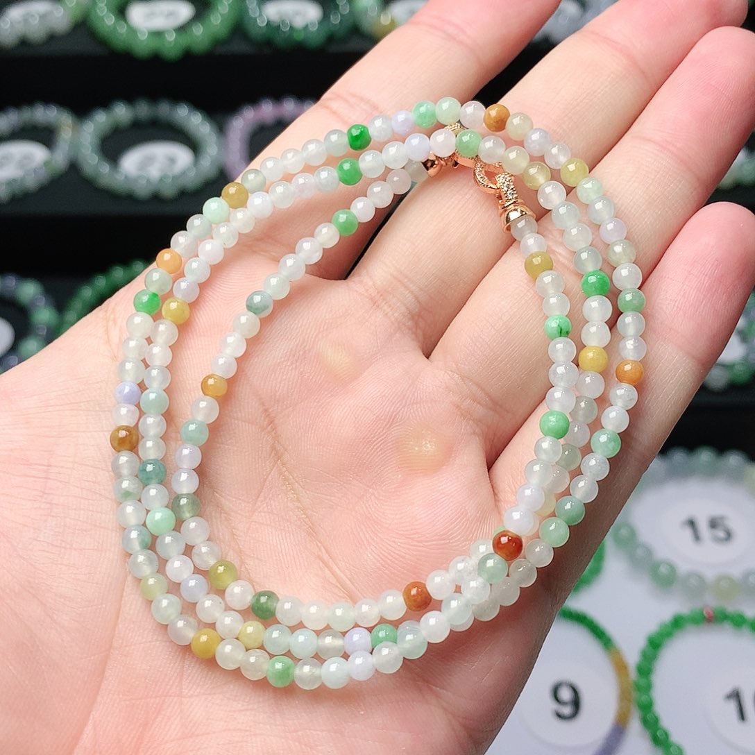 翡翠手链未镶嵌翡翠