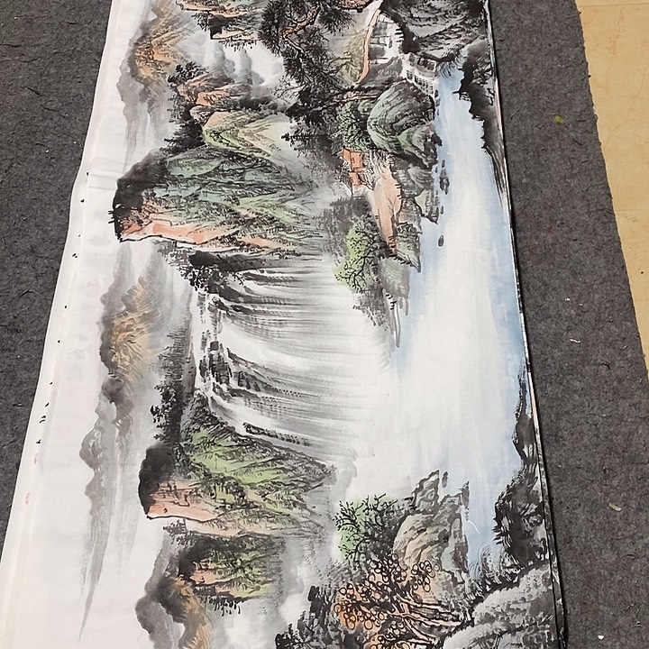 雪***、国画国画国画小六尺的