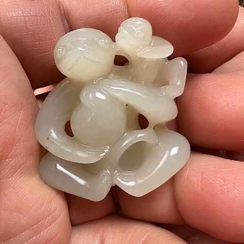 和田玉挂件未镶嵌