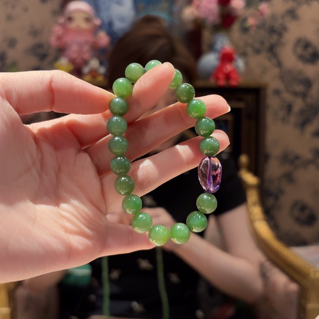 和田玉手链未镶嵌