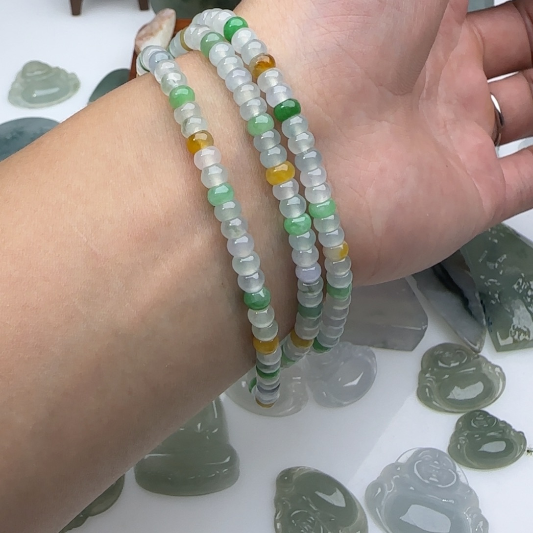 翡翠挂件未镶嵌麦****）