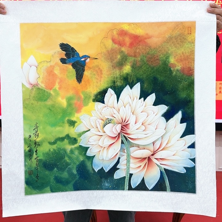 国画书法作品多次参加