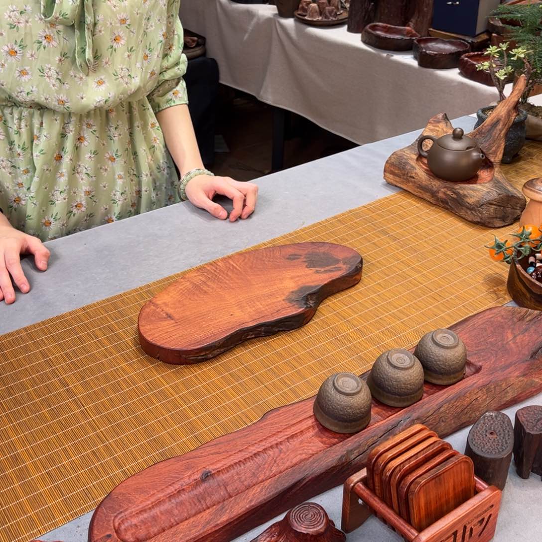 老挝红酸枝干泡盘