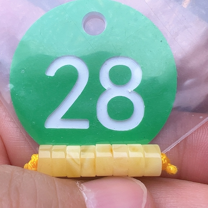 蜜蜡裸石未镶嵌6m m