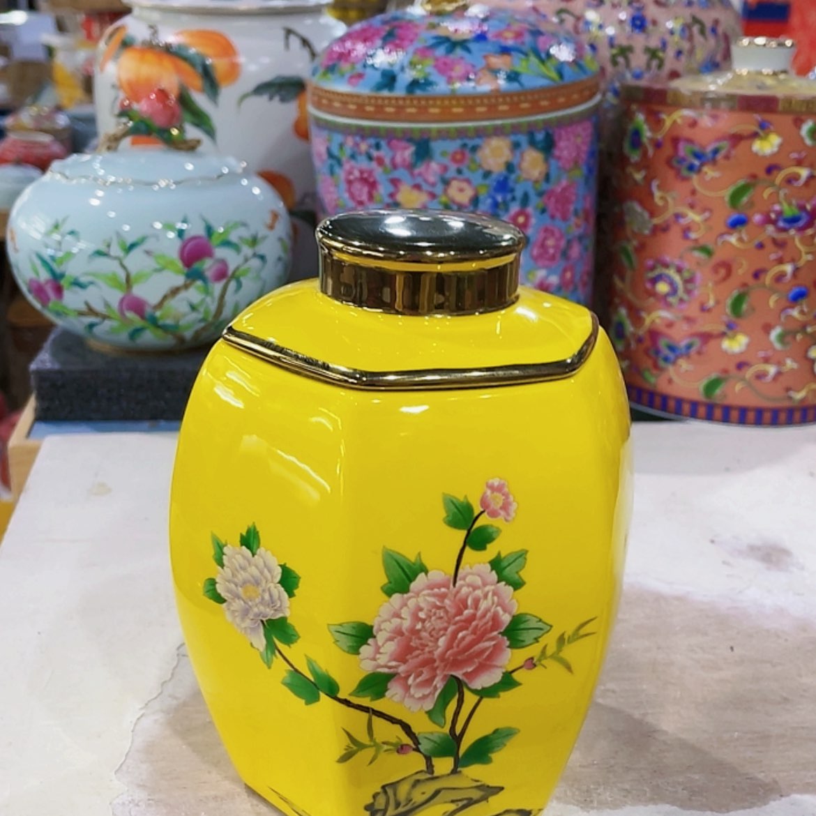 【闪购商品】罐陶瓷茶叶罐密封罐