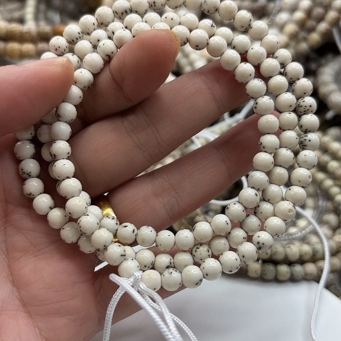 星月菩提吊坠6龙蛋果冻大留白