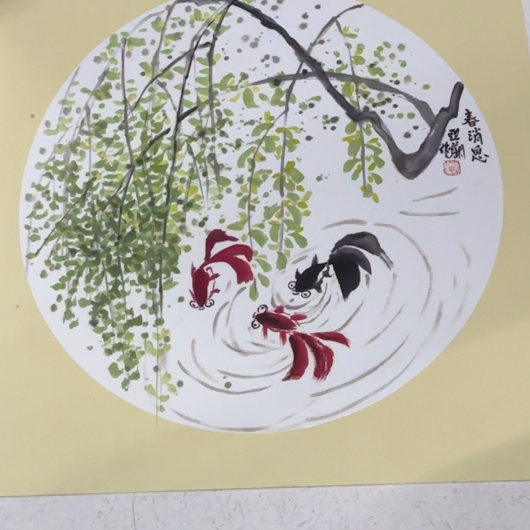 国画国画老师作品刘