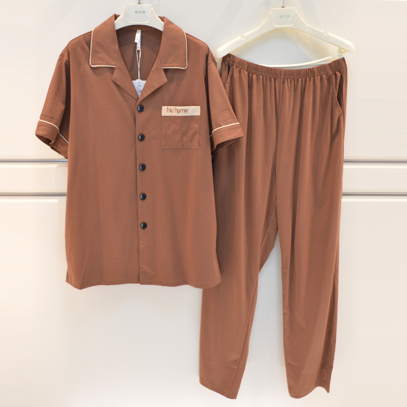 彩色家男士睡衣家居服10371