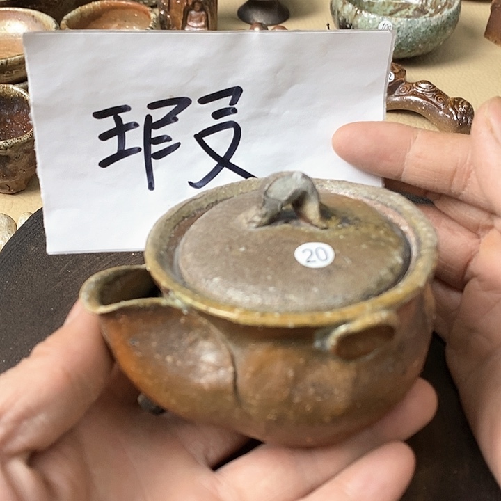 手工粗陶、柴烧茶器