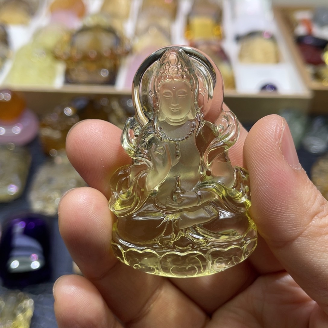 水晶颈饰未镶嵌定制