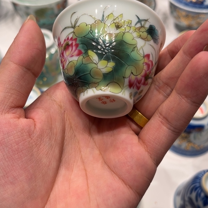 景德镇陶瓷杯子的