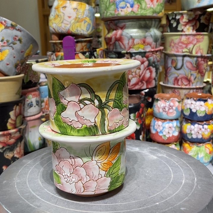 景德镇艺术手绘作品