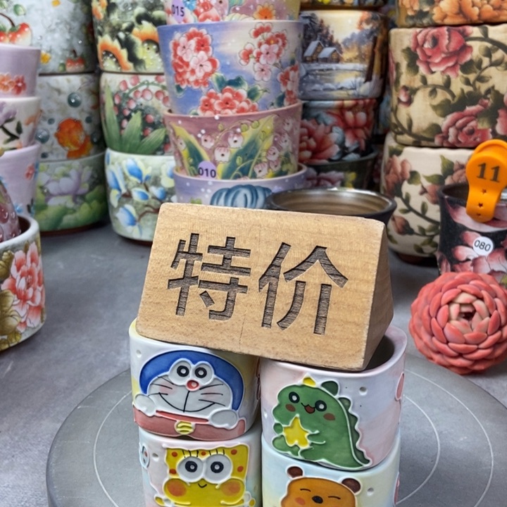 红陶景德镇艺术手绘作品
