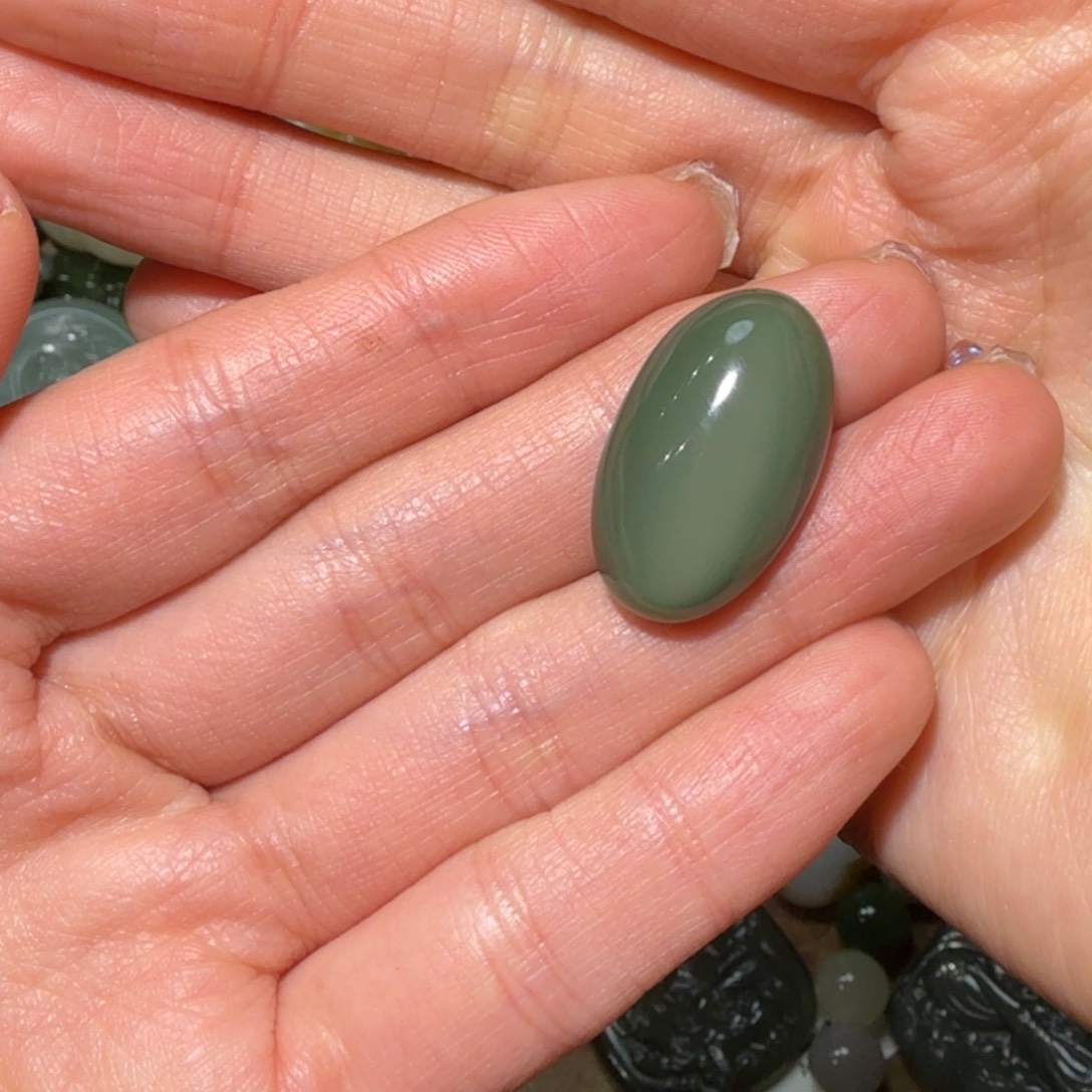 和田玉挂件未镶嵌美*