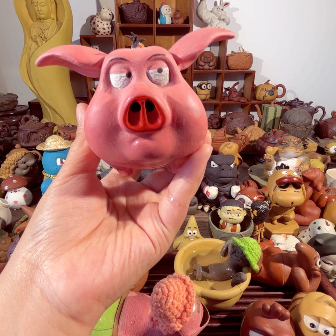 紫砂茶壶H****纯手工制作过程就是