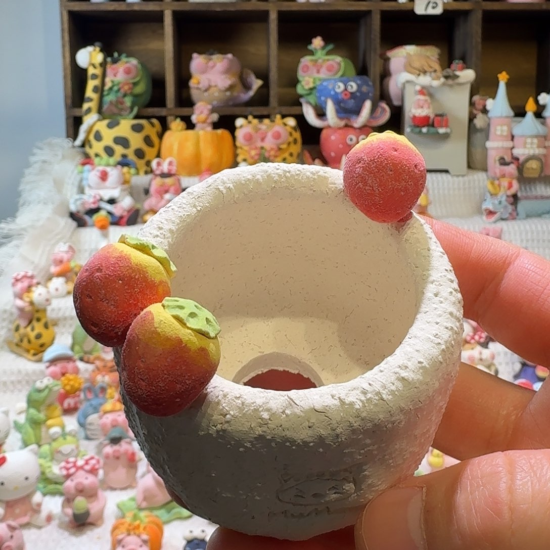 厂家直销手工花盆摆件