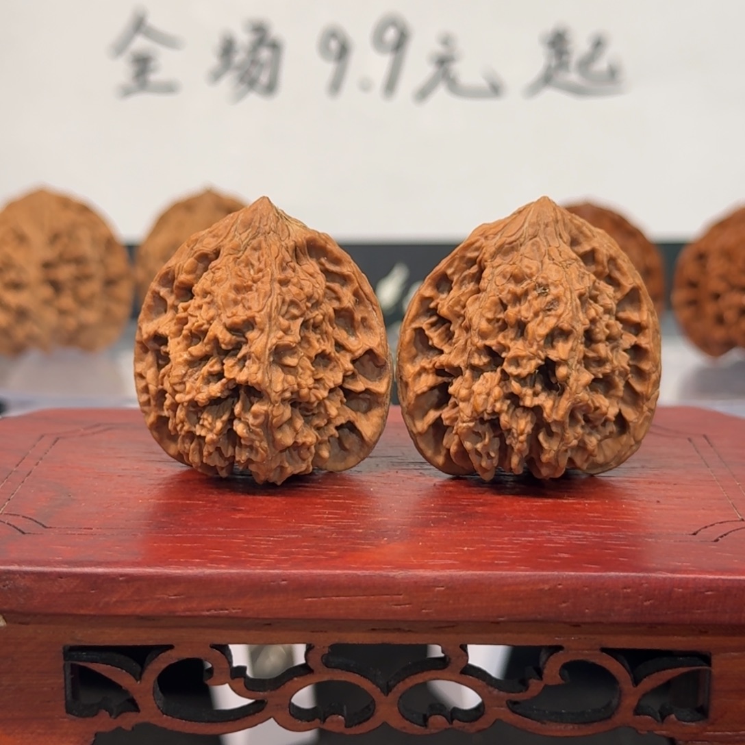 文玩核桃把件9号满天星全品无药无修原生态边37肚37高39