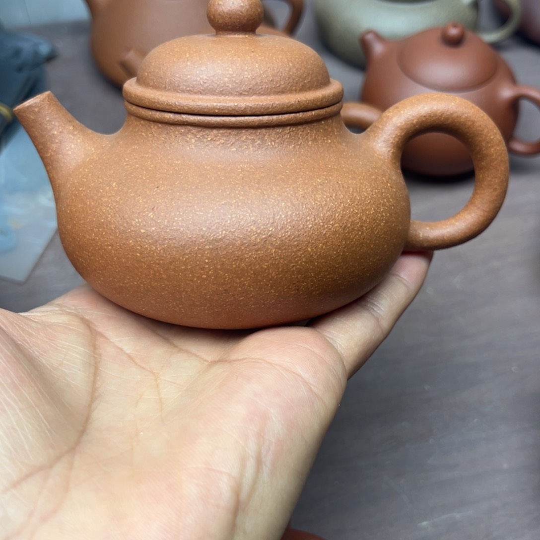 紫砂茶壶懒*容天微瑕200cccc