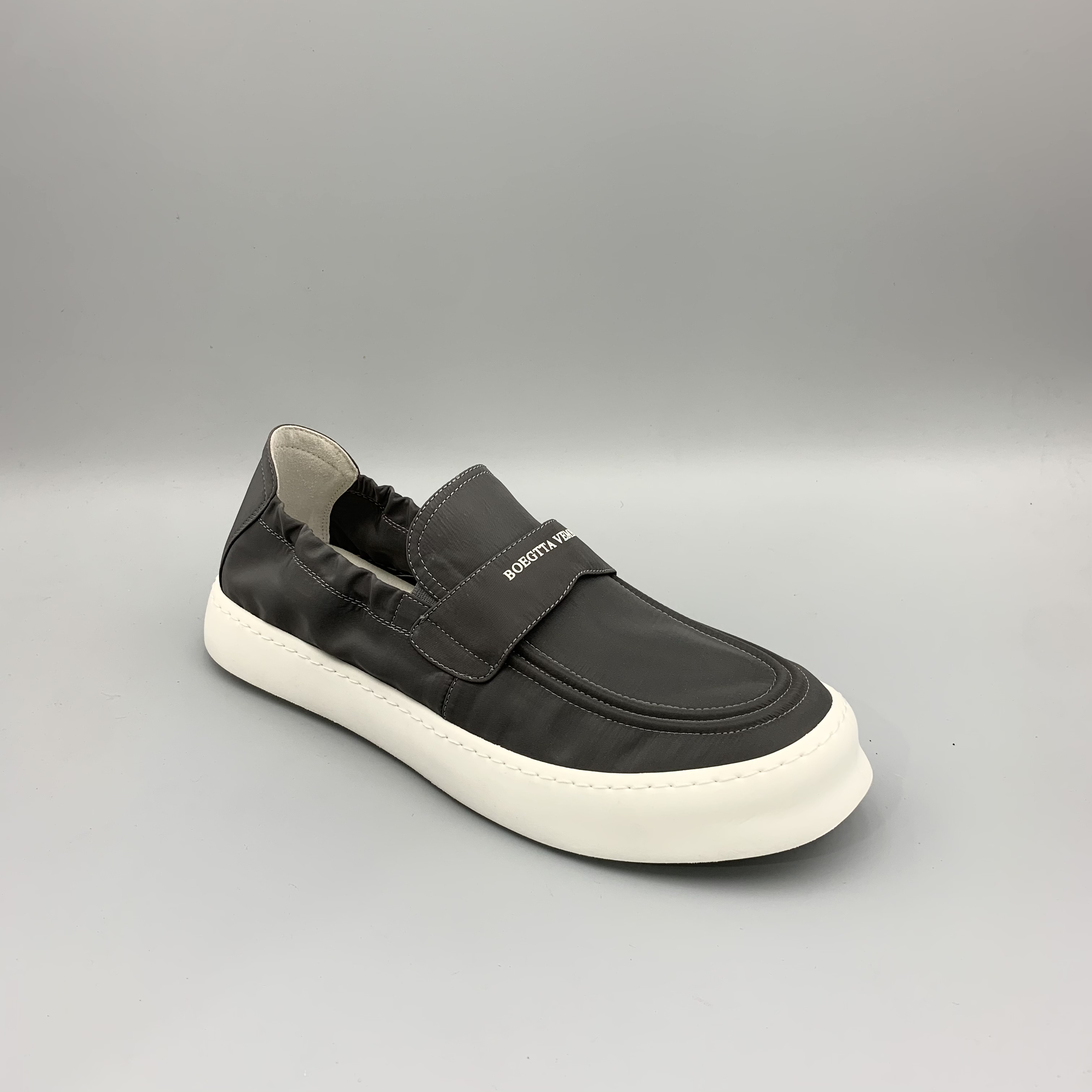  新款轻质厚底系带男士真皮鞋休闲鞋C521