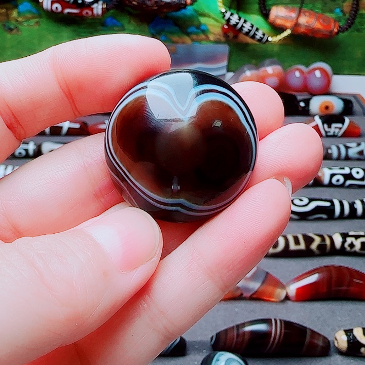 玛瑙/玉髓合金珠宝半成品