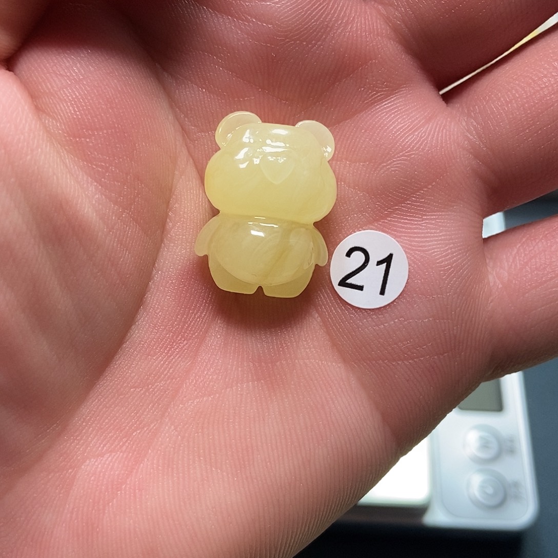 琥珀未镶嵌裸石天然琥珀蜜蜡吊坠