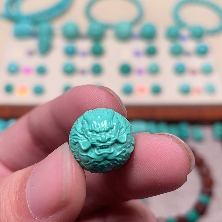 云见匠心手作雕刻配饰，尺寸15