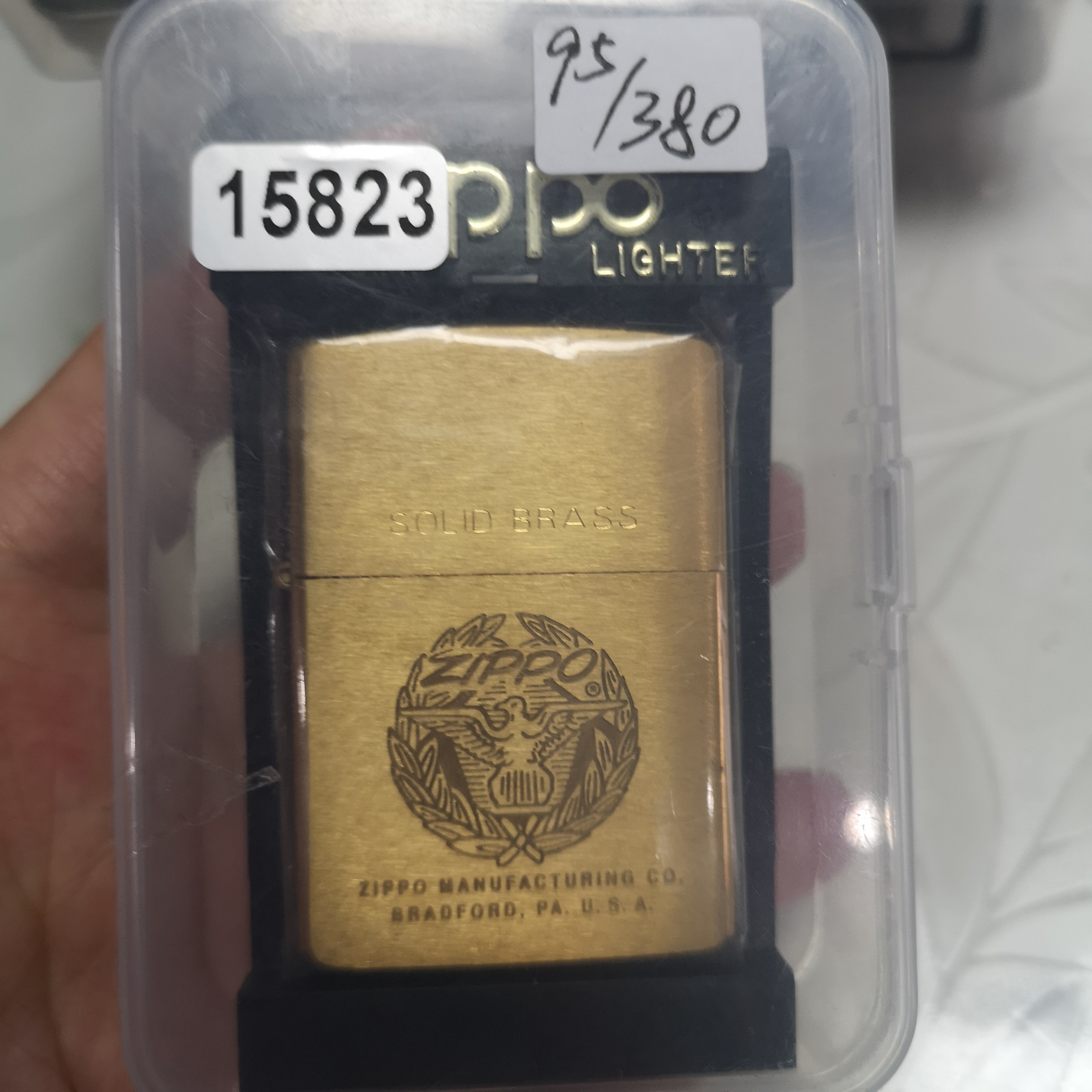 Zippo打火机 回血-15823  -MBJ1