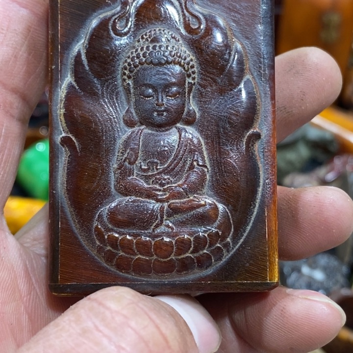 滴血莲花菩提吊坠