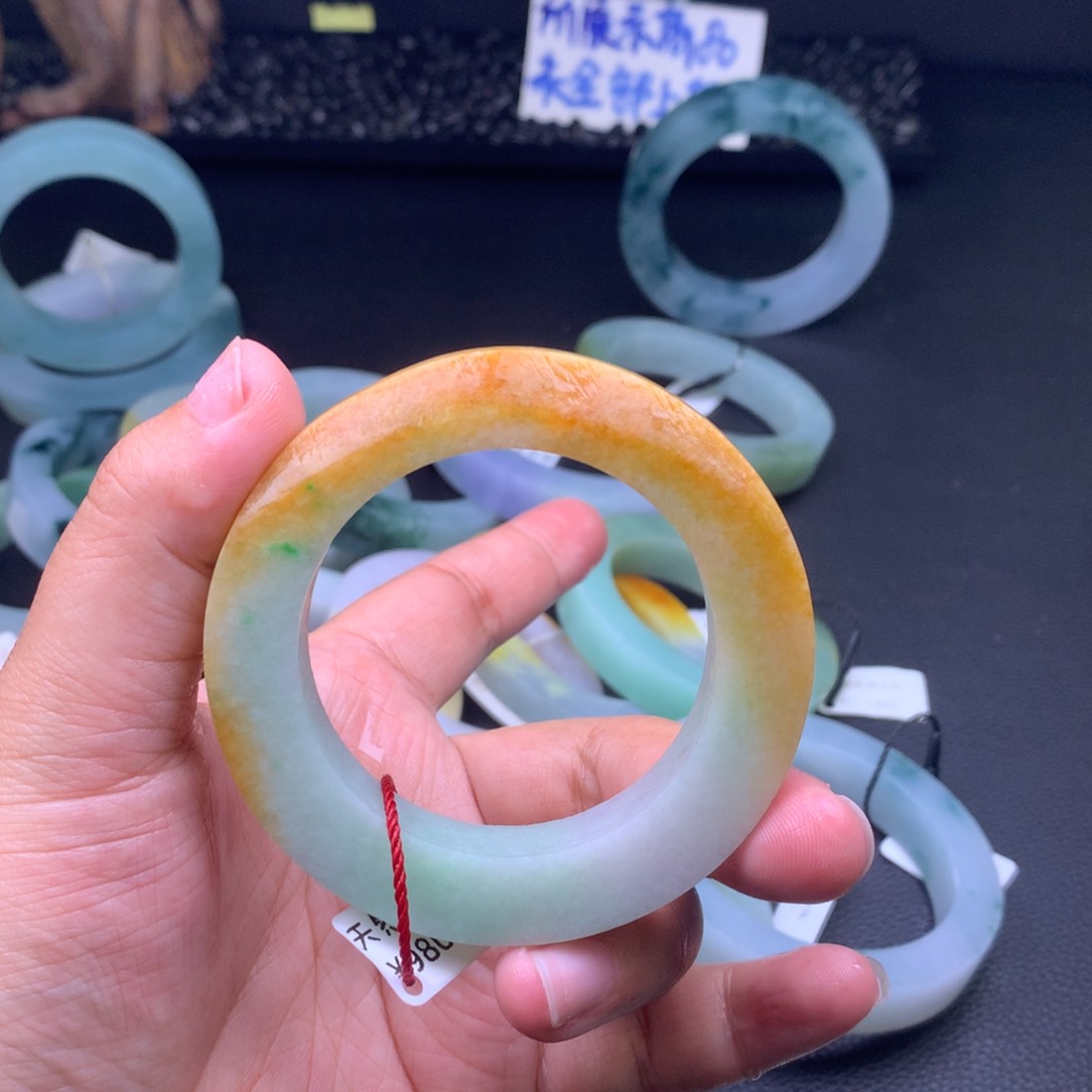 定制翡翠正未镶嵌嗯*