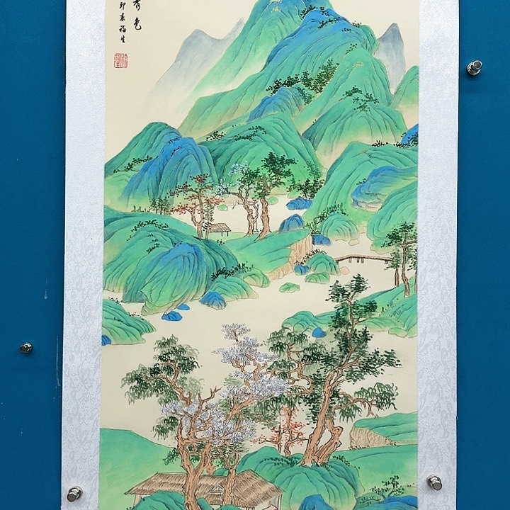 国画书法作品多次