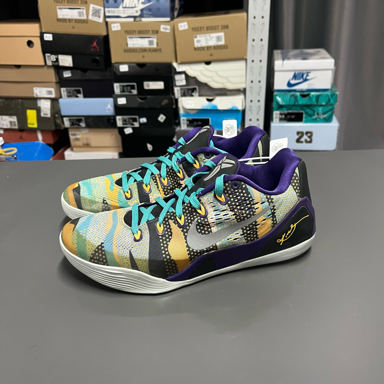 95新 MM6 41码 无原盒 科比9 虎纹 12407650