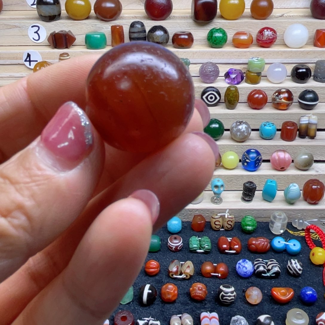 合金颈饰玛瑙/玉髓旺*田