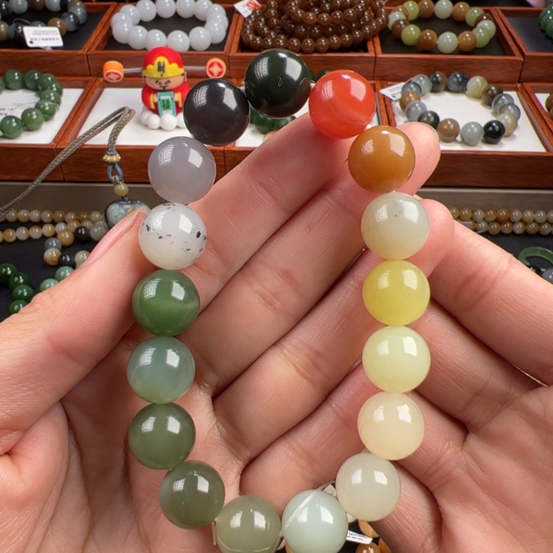 和田玉手链未镶嵌