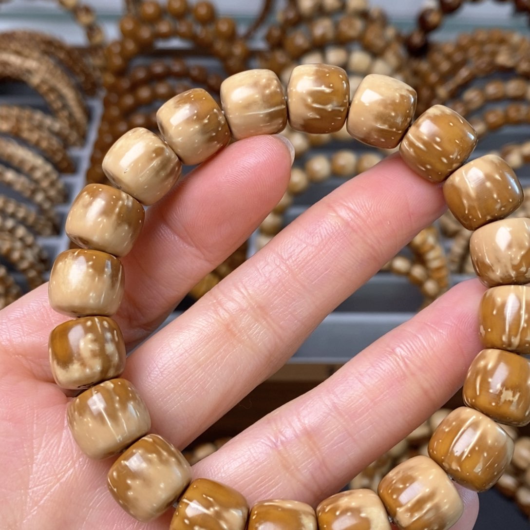 菩提手串/手链一***萝紫金鼠实心老型冰裂不退换款12