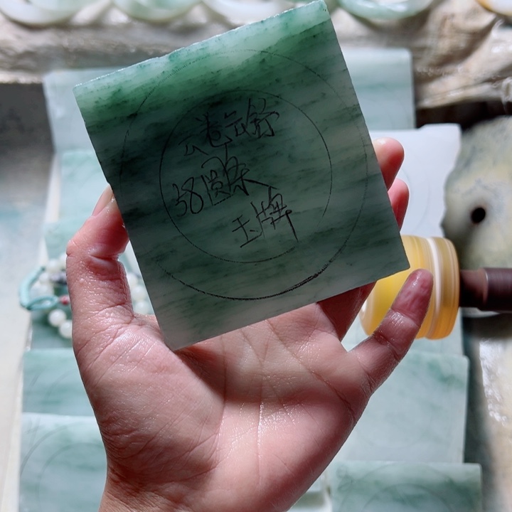 云***.定制石英质玉（天山翠）定制款58