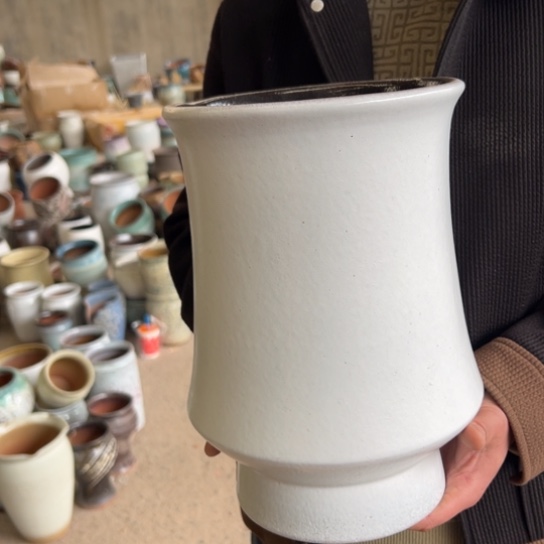 紫砂花盆高31口20————