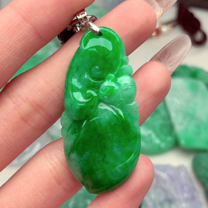 翡翠吊坠(不含链)未镶嵌