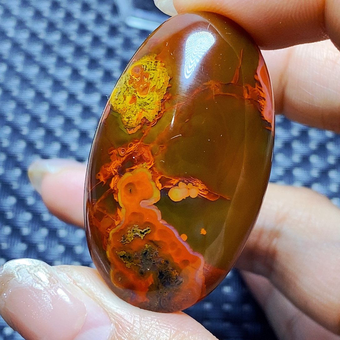 未镶嵌颈饰玛瑙/玉髓放**刀