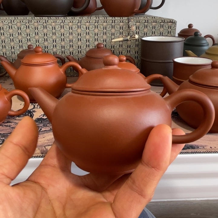 风***士紫砂茶壶70水平大