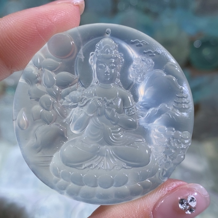 岫玉吊坠未镶嵌吊坠