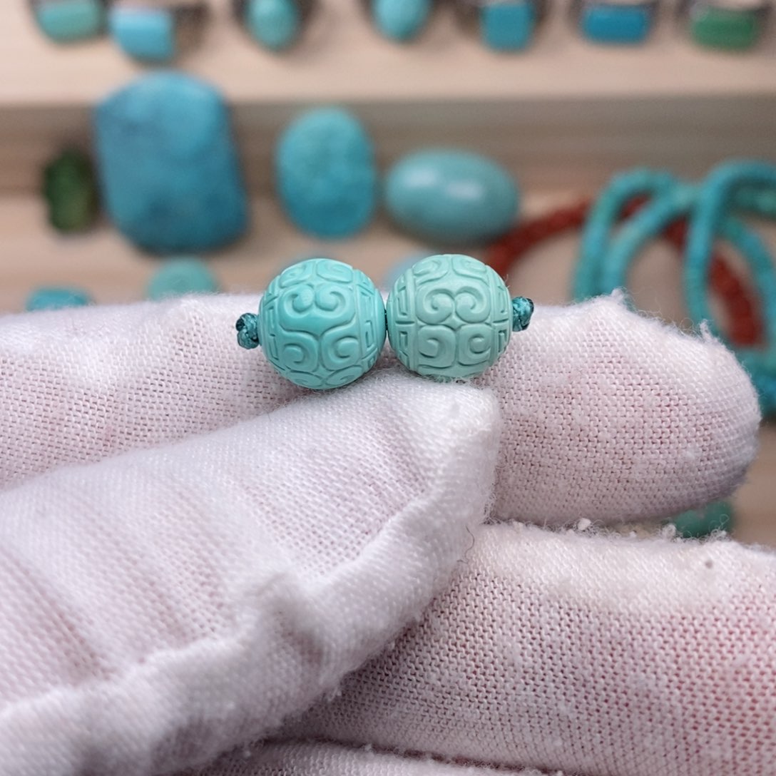 绿松石挂件未镶嵌