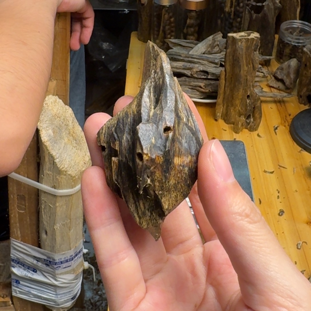 沉香沉香碎屑张勺子17克