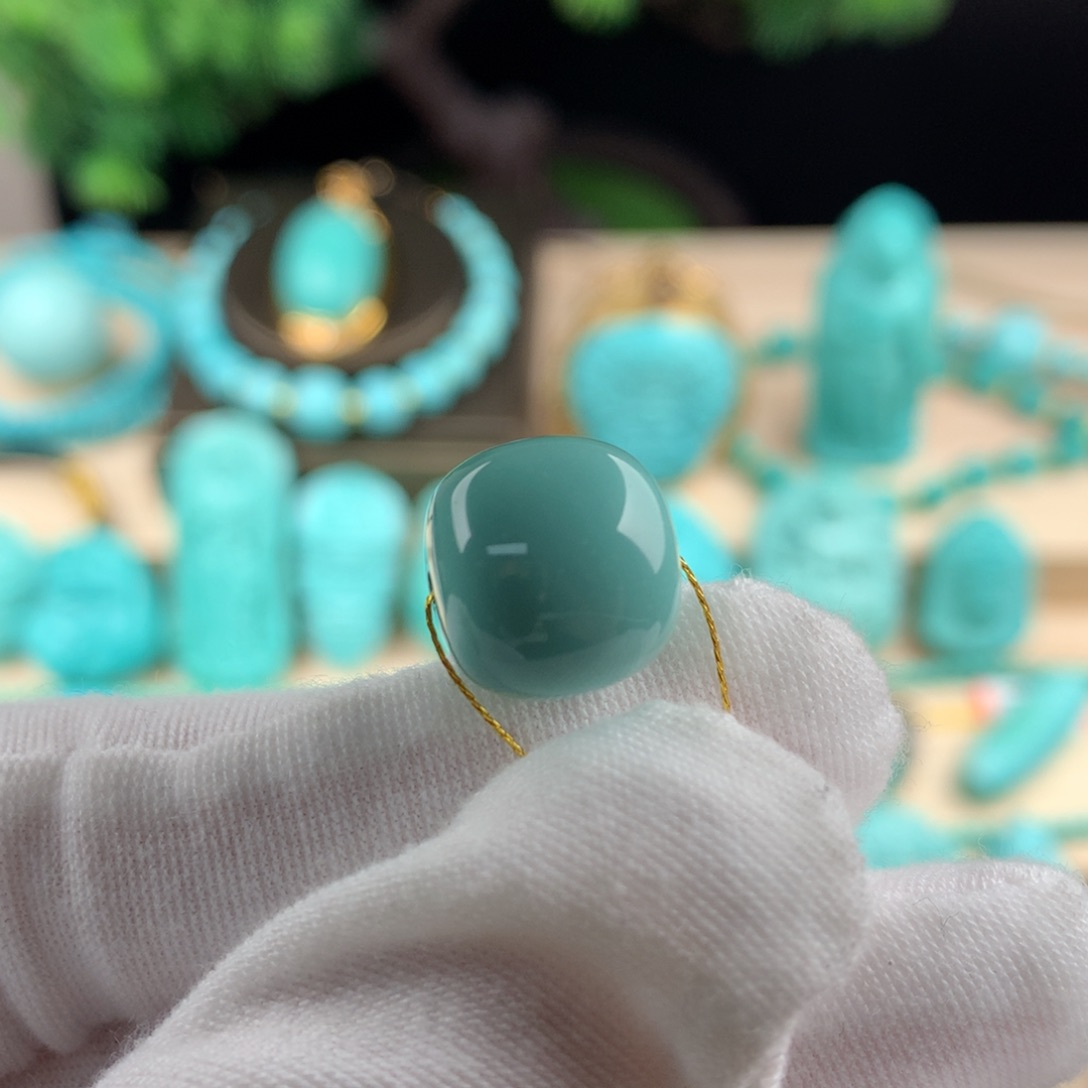 绿松石配珠卡13未镶嵌